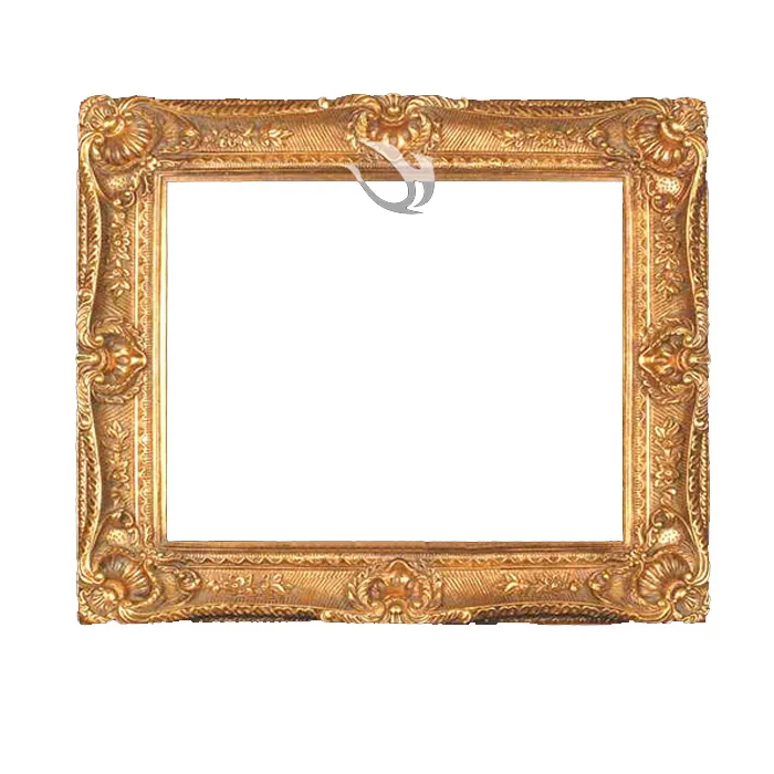 Vintage Large Size Oil Painting Frame European Style Rectangle Wedding Photo Frame