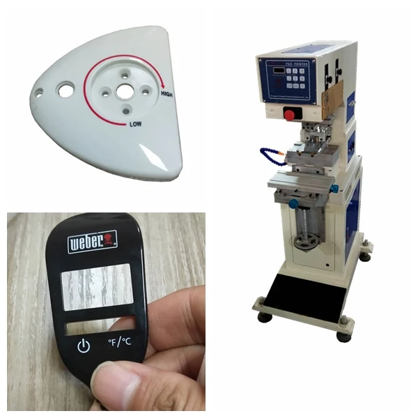 Semi-automatic Pneumatic 1color baseball golfball pad printing machine manufacture