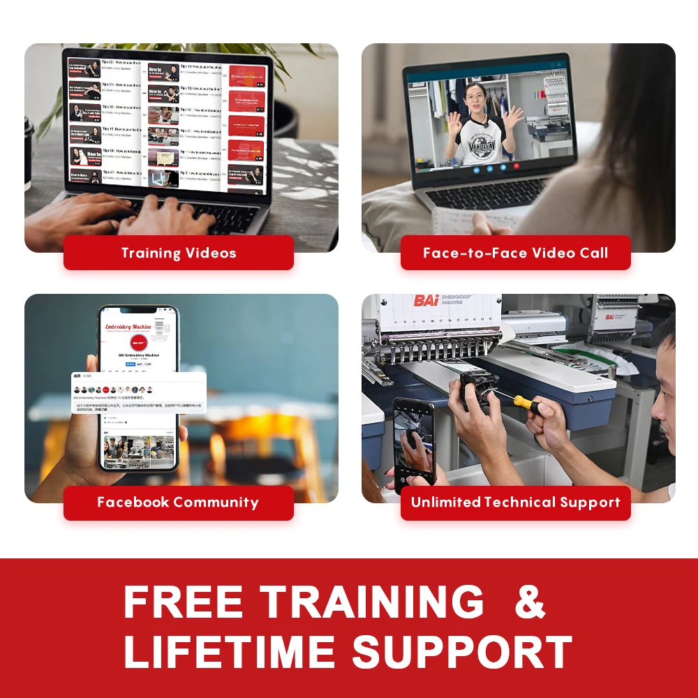 BAI профессиональная одноголовная многоголовочная Автоматическая плоская вышивальная машина для продажи