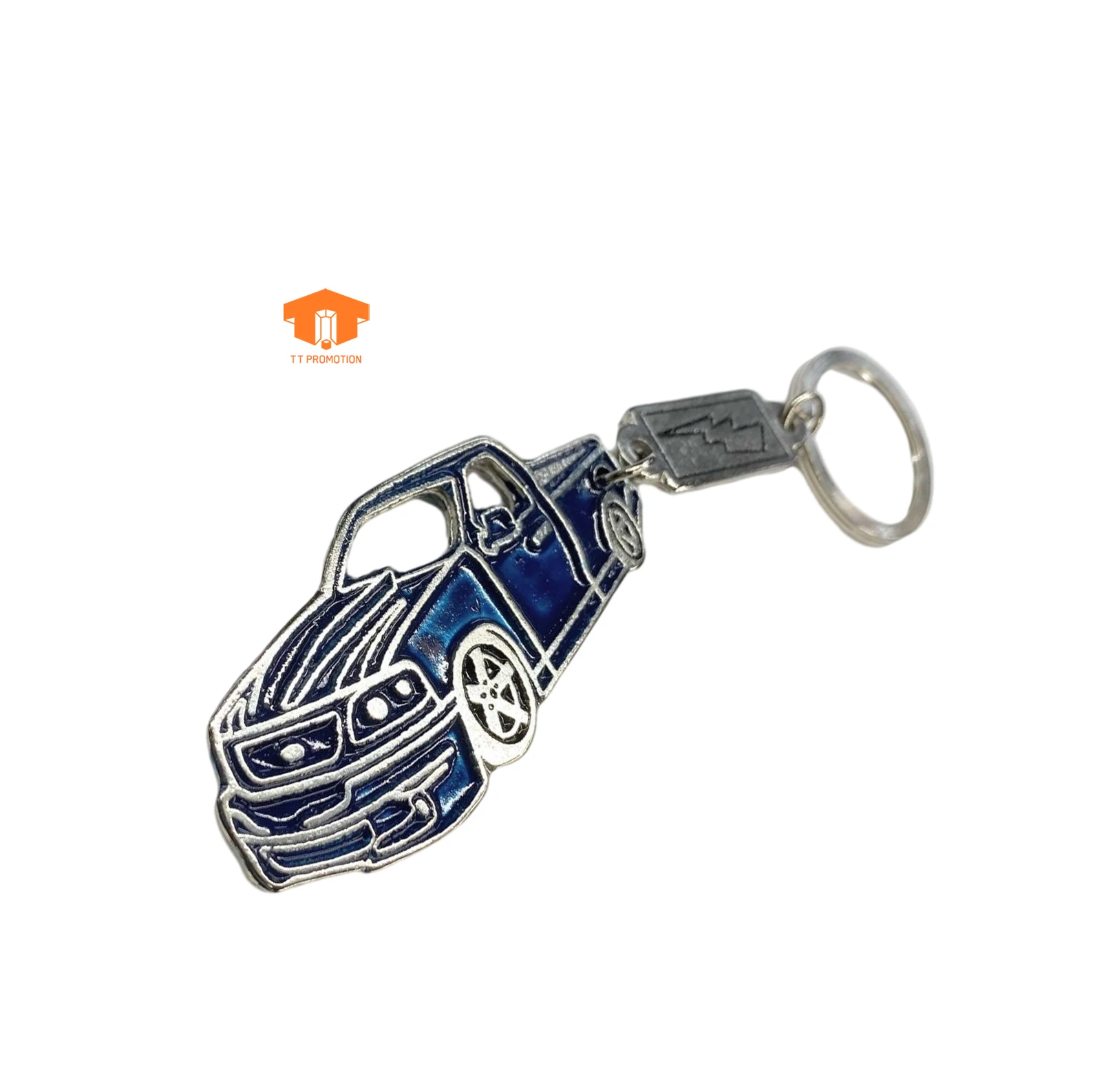 Custom Enamel Keychains Mini Collecting Svt Lightning Pickup Logo Truck Car Brand Metal Keychain