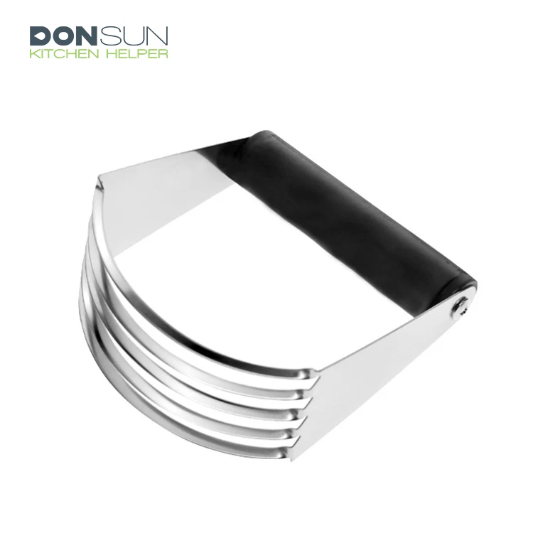 Hand Held Stainless Steel 5 Blade Pastry Dough Blender