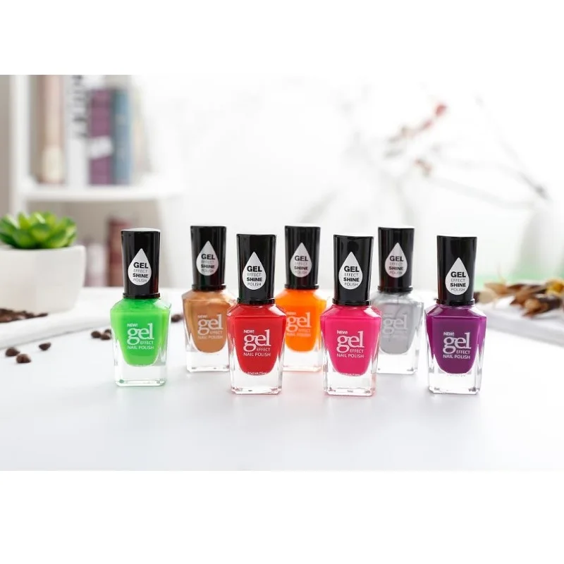 Высокое качество индивидуальная Личная этикетка низкий минимальный объем заказа 15 мл красочный лак для ногтей оптом бутылка oem