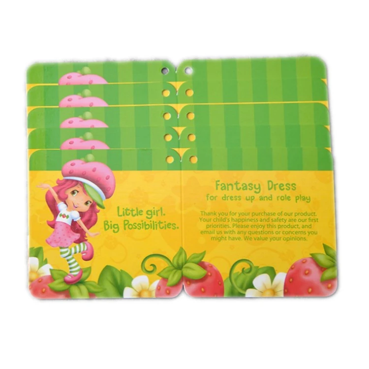 The manufacturer supplies and produces PVC plastic card insert card for packaging and customized clear plastic hang tag