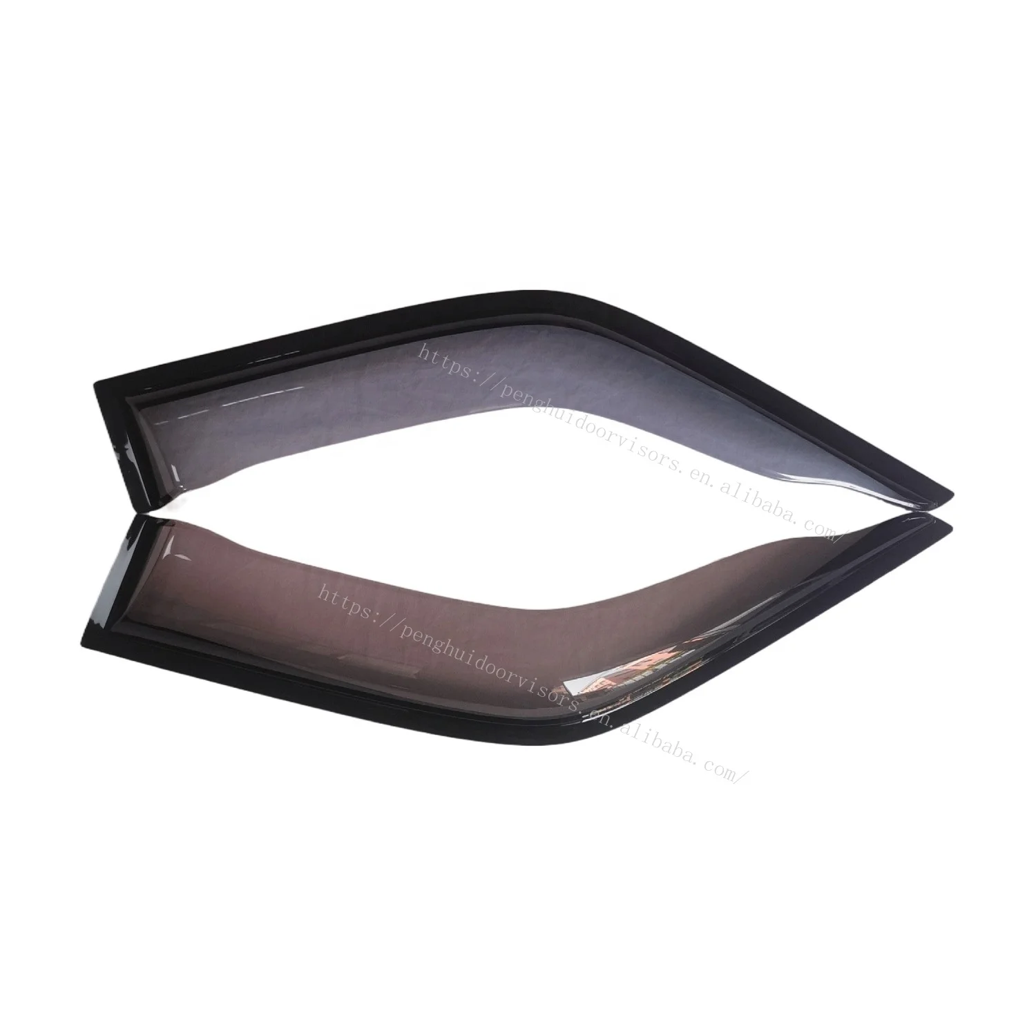 Auto Wider Rain Guards Smoke SUV Rodeo Bighorn Car Sun Window Wind Visors For Isuzu Trooper