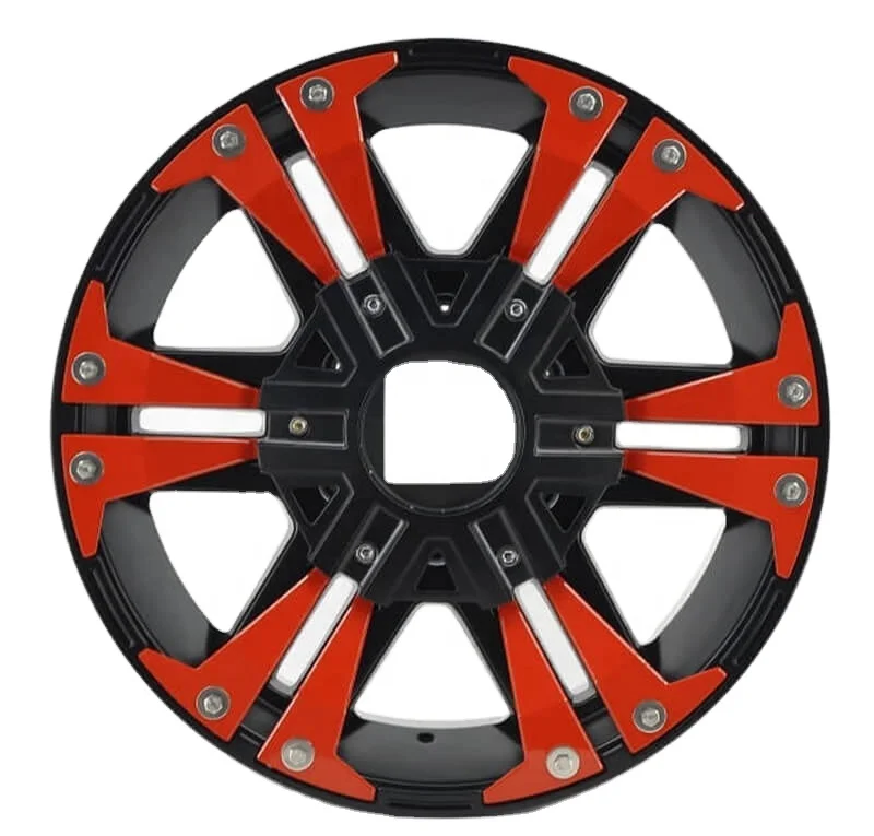 4*4 17inch rims wheels 5*114.3 5*127 6*139.7 6*135 alloy wheels rims 4x4 offroad alloy wheels rims