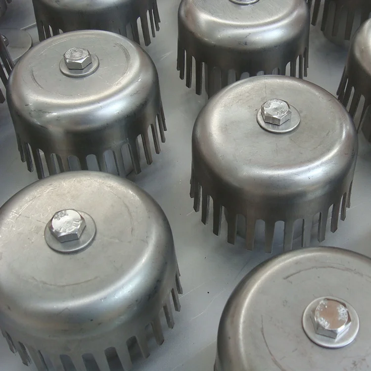 304 316L внутренние компоненты для колонны, лоток с пузырьковой крышкой