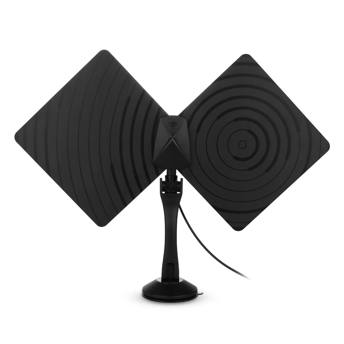 360 Degrees Rotatable 1080P Digtial HDTV Antenna 50 Miles Range Indoor Flat TV Antenna