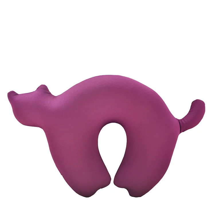 Cat Shape Cartoon shaped Traveling Neck Pillow Memory foam Filling Pillow