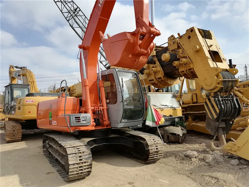 Хорошее состояние подержанная конструкция гусеничная техника EX120 экскаватор EX200 EX300 гусеничный б/у