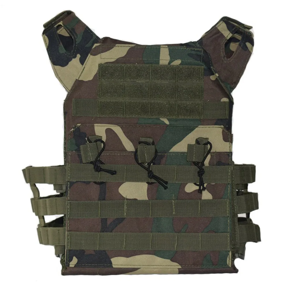 FDBRO Lightweight JPC Tactical Vest Multifunctional Outdoor Camouflage Combat Vest Thick EVA Field Vest