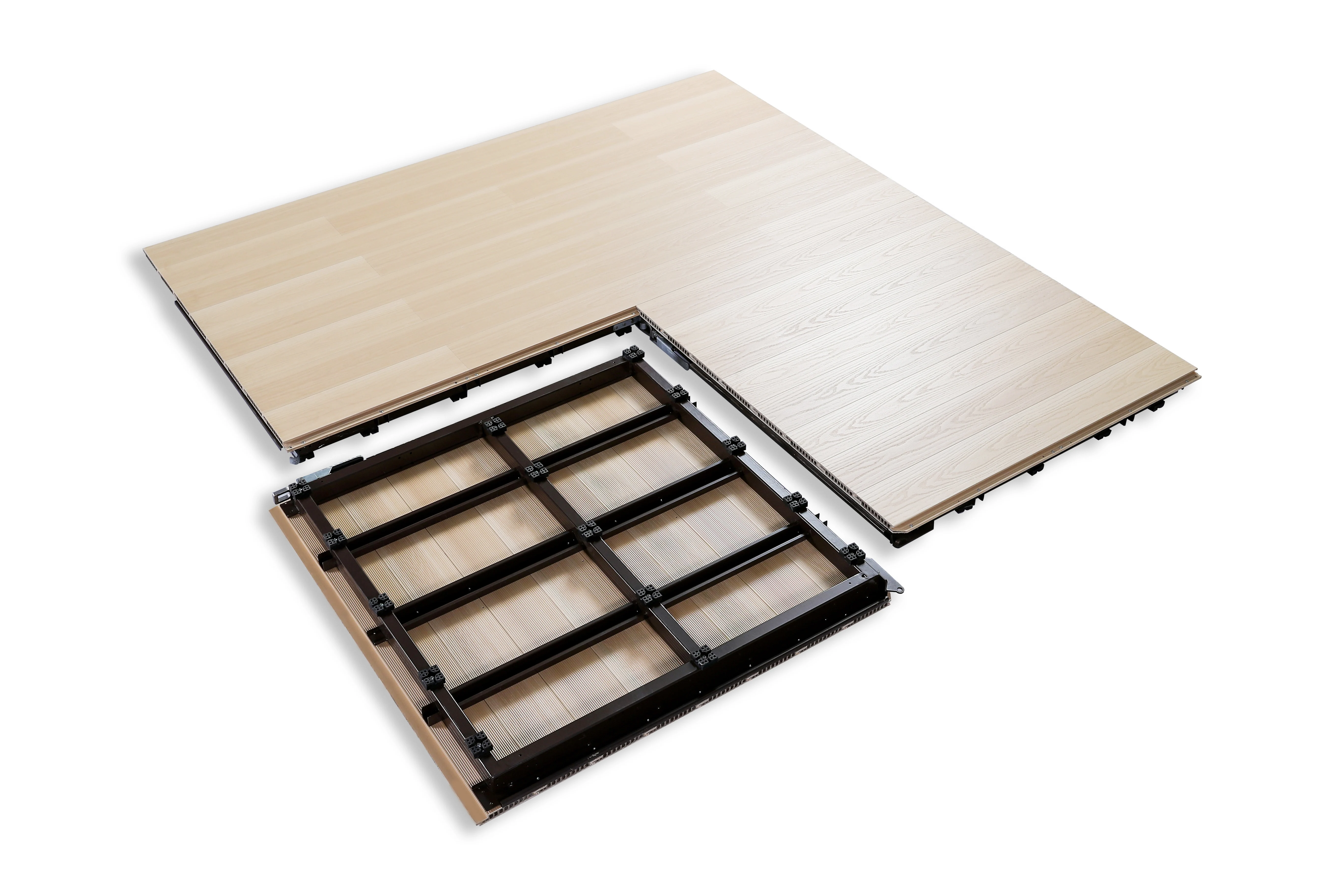 Waterproof Nonslip Adjustable Outdoor Basketball Board Football Pitch Tiles for All Ages hardwood sports flooring