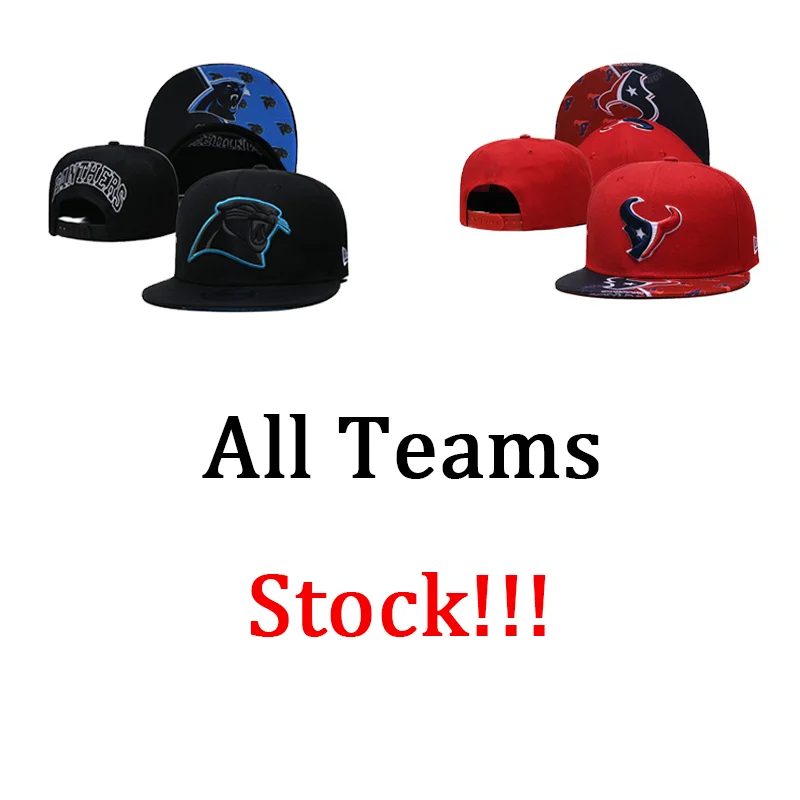 2022 New Arrivals Wholesale Men Women Football Embroidery Vintage Sport Snapback Fitted Hat For All Nfl Team Cap