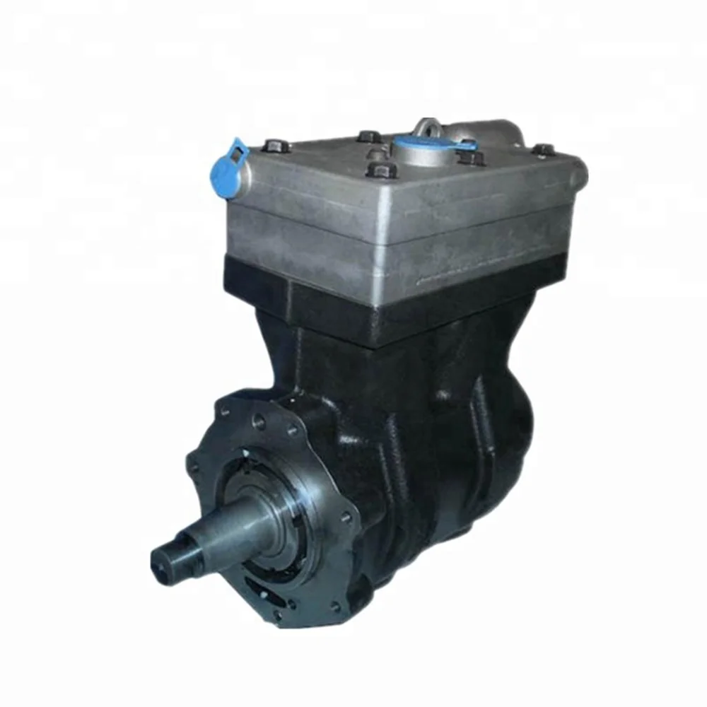 VG1093130001 China Manufacture Supply Sinotruk HOWO Truck Engine Spare Parts Air Compressor for Heavy Truck