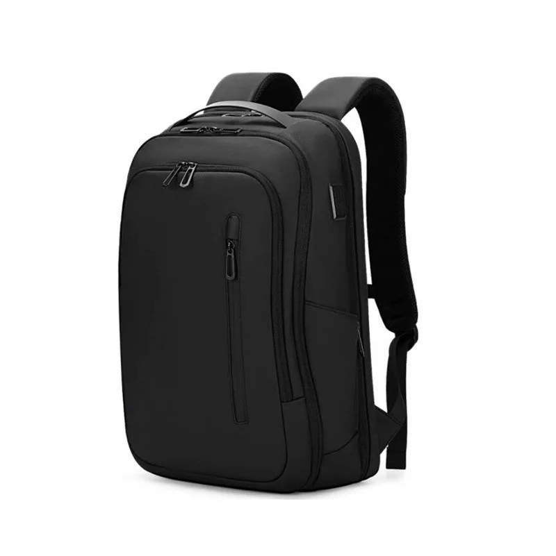 15.6 Inch Waterproof Computer Bag Expandable Slim Backpack Business Laptop Backpack with USB Port
