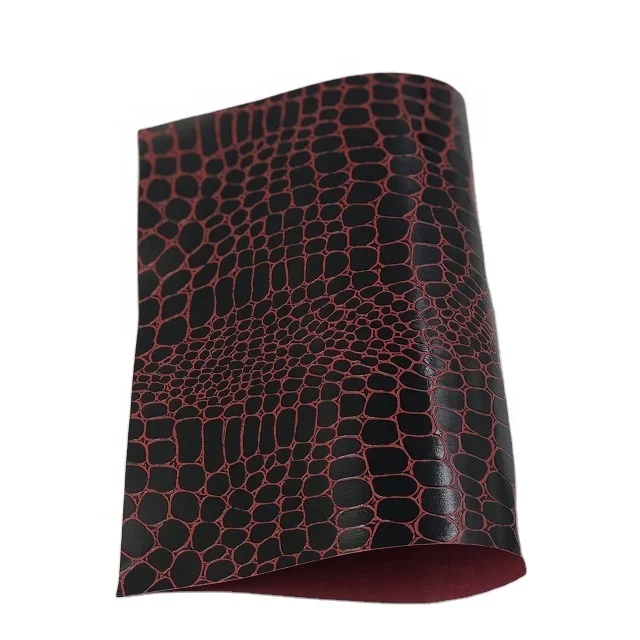 Custom Personalized Leather Paper with Crocodile Pattern