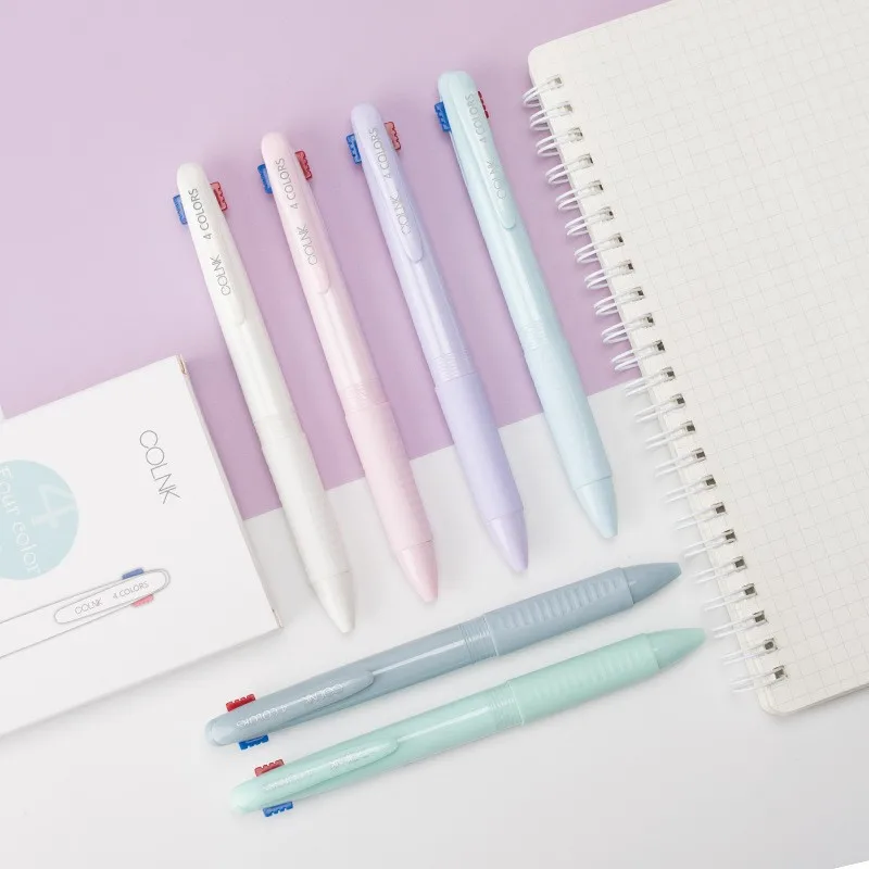Manufacturer Custom Plastic Promotional Ballpoint Pen Multicolor Ball Pen for Kid Adult