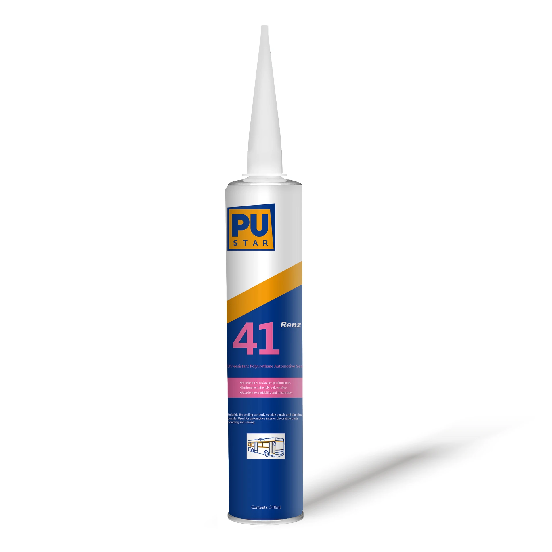 Renz41 Excellent UV Resistance Performance PU Sealant Solvent-free Automotive Sealant For Car Body Polyurethane Adhesive
