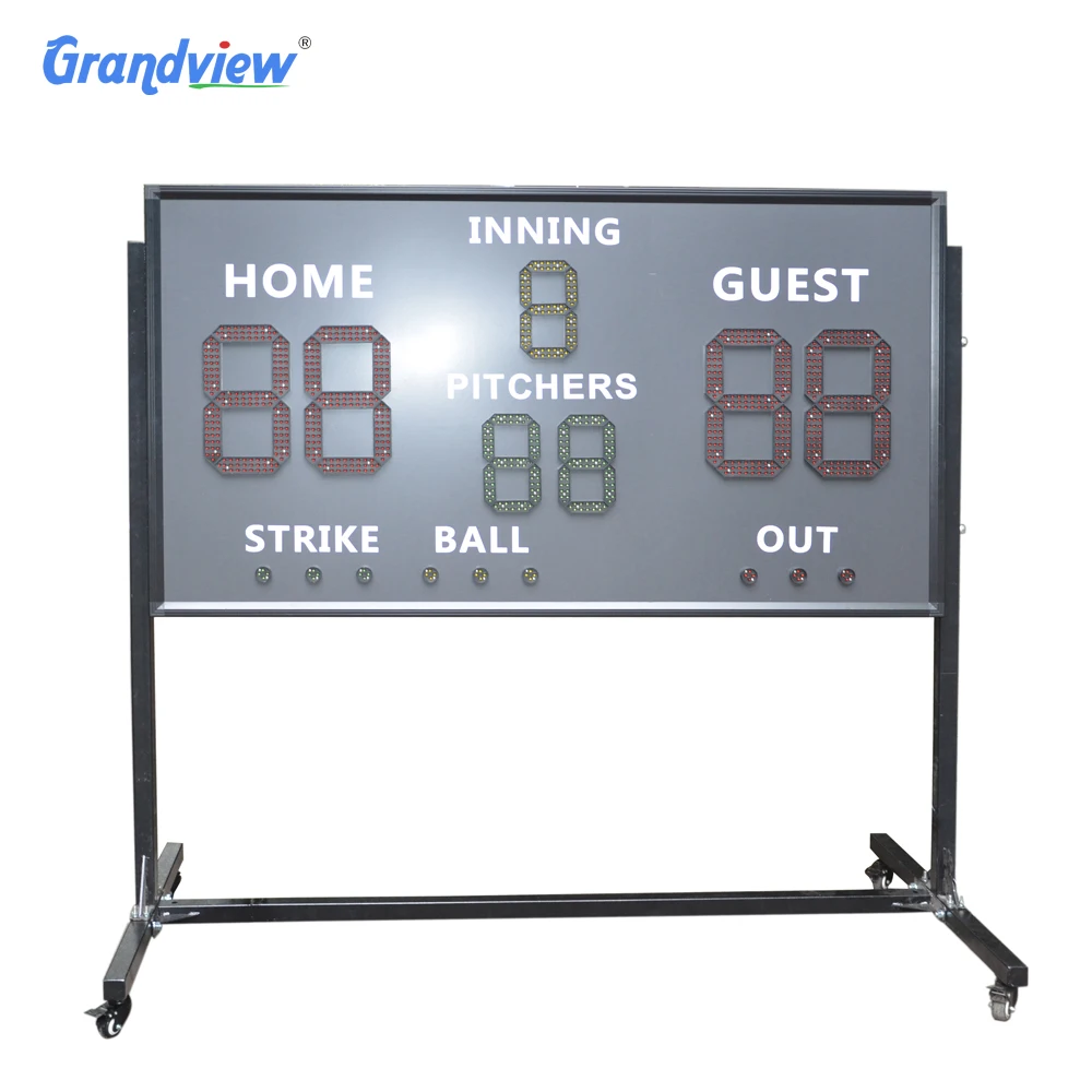 Custom indoor or outdoor Electronic Scoreboard Basketball Tennis Football Badminton LED Sports Scoreboard