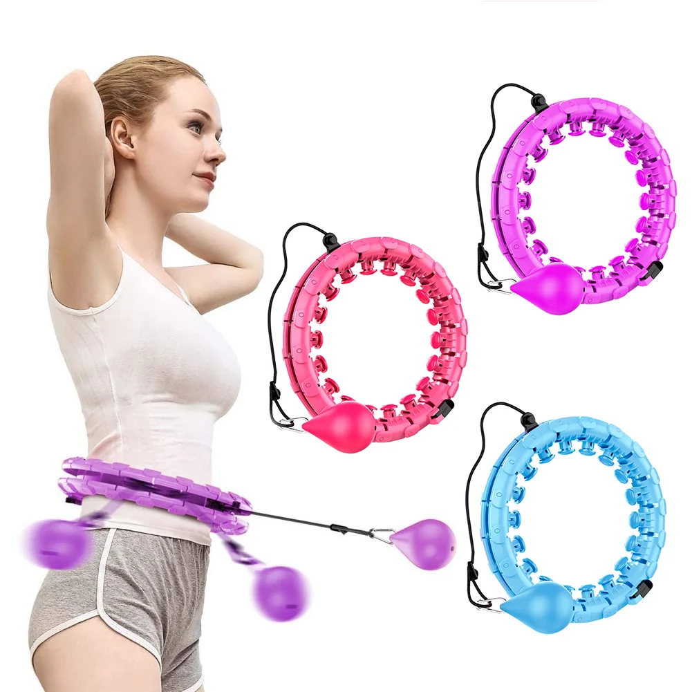 Пользовательские съемные портативные спортивные кольца hula для похудения