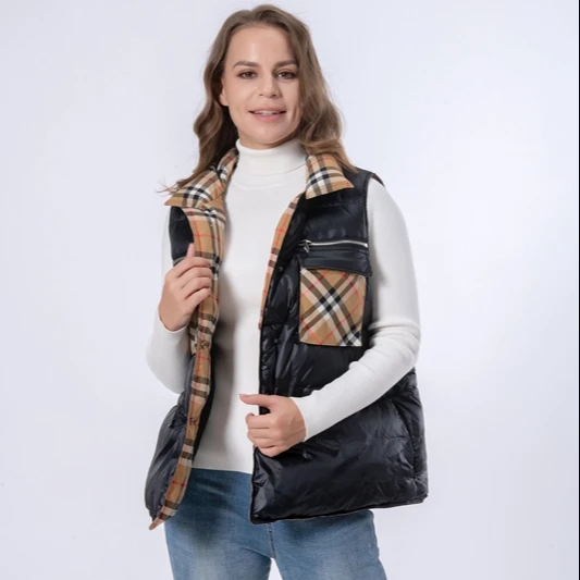 Fashion 90% White Goose Down Breathable And Soft Coat Lightweight Down Vest