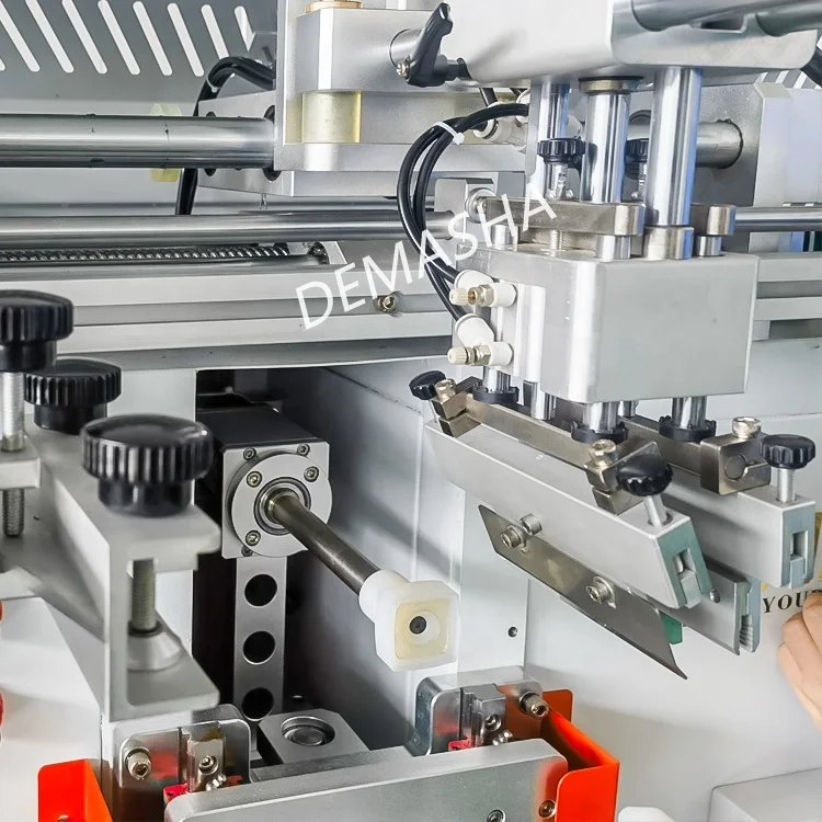 DM pet plastic cup glass cup printing machine multi colour bottle screen printing machine