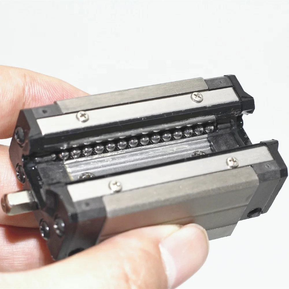 Lapping Linear Guide LSA 15 R CNC Linear Motion Rail Slider Block