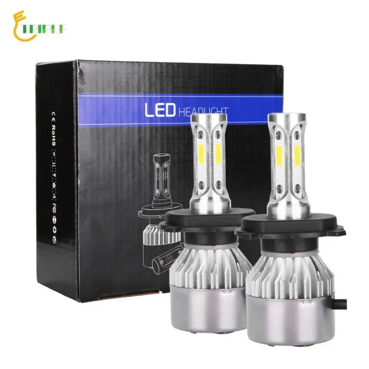 New Arrival With Lens High Low Beam Y6 Canbus 24V 12v Auto H4 Car Led Headlight for Truck