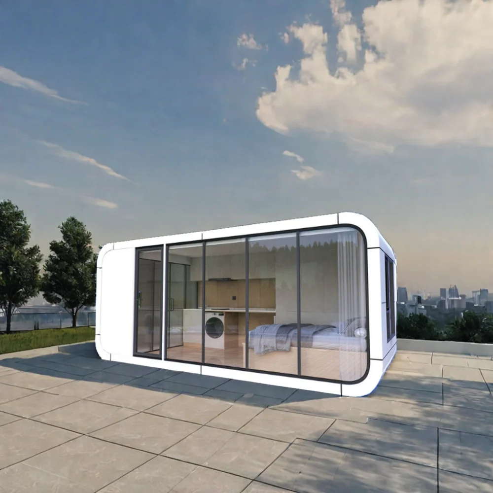 Detachable large 40ft luxury beautiful container house prefab home expandable prefabricated house homes finished houses