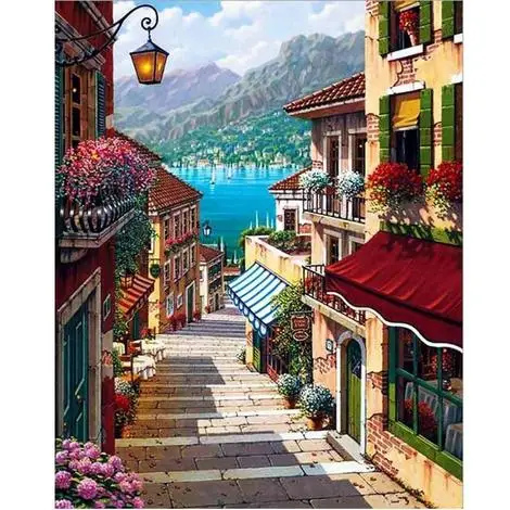 A-280 Wholesale 5d diy Custom home wall decor art shaped crystal diamond painting for paintings Dream