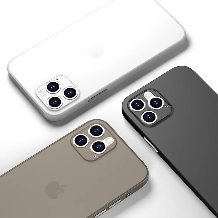 Slim New Matte PP Cell Phone Cover for Iphone 12 0.35mm Case, Stylish for Iphone 12 Pro Max 0.35mm Case for Iphone 12 Mini Case