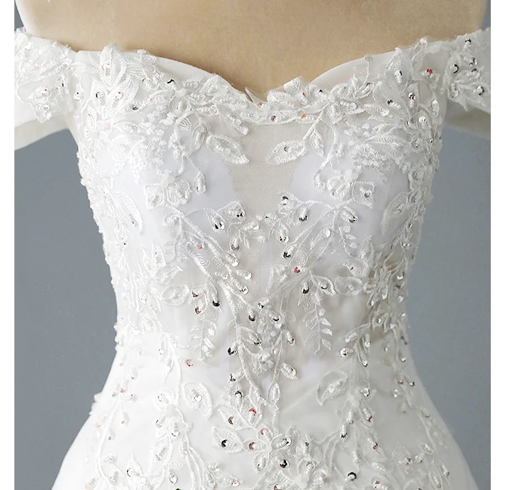 Заводская мода Vestido De Noiva свадебное фатиновое женское платье