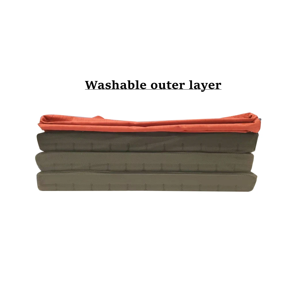 Single Size Portable Three Fold Mattress Camping Comfortable Thin Folding Memory Foam Bed Mattress