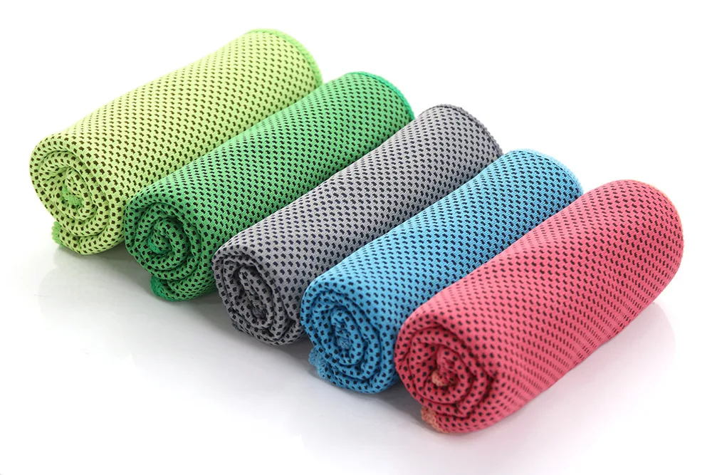 Wholesale Portable Microfiber Outdoor Sports Sweat Towel Thickened Double-Sided Absorbent Quick Drying Sport Towel