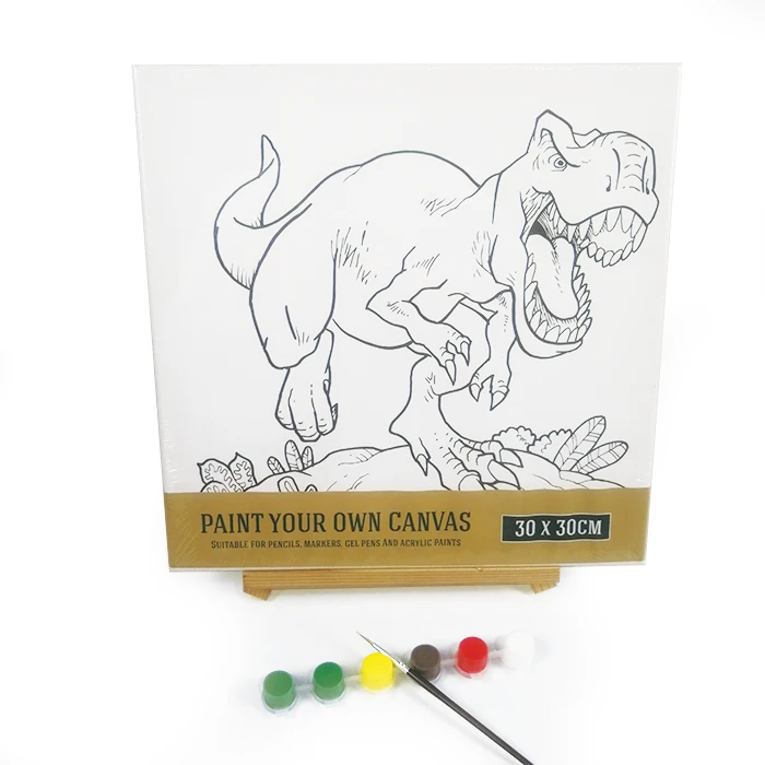 Wholesale Pre-printed Art Set Kids Painting Set Educational Coloring Toy Diy