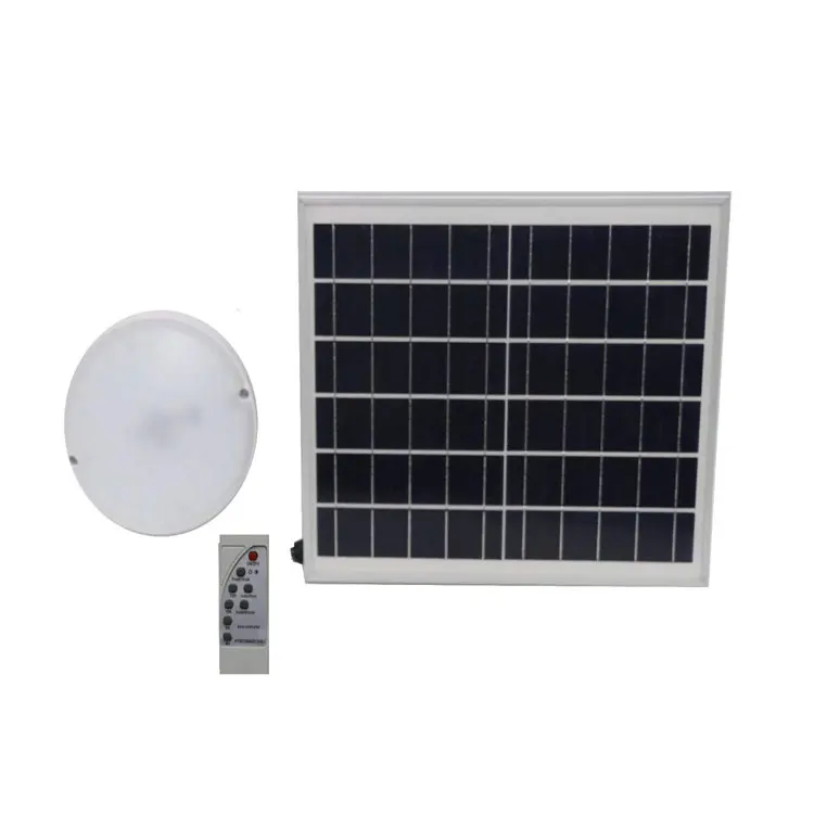 
Factory price indoor led solar ceiling light solar energy with remote control 