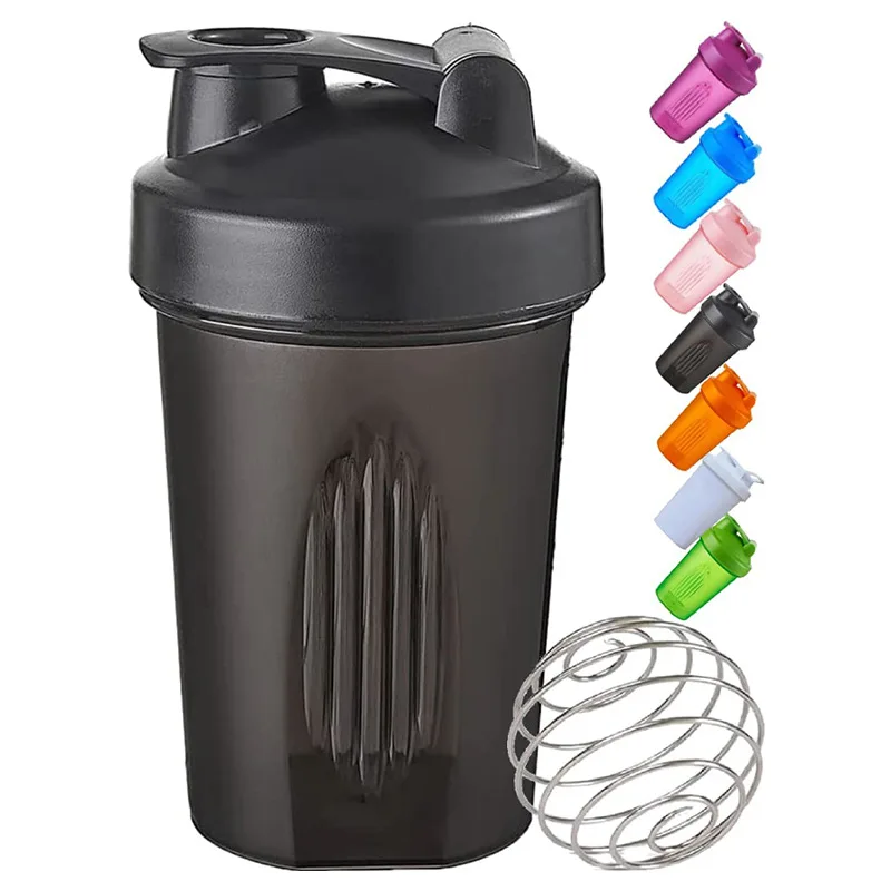 Shaker Cup Promotional Gifts Custom Logo Protein Sport Plastic Cup Shaker Bottle Gym Fitness Sport Running Water Bottle