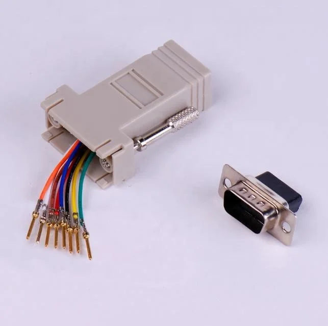 
LSC080A: DB25 FEMALE TO RJ45 (8P8C) computer adapter 