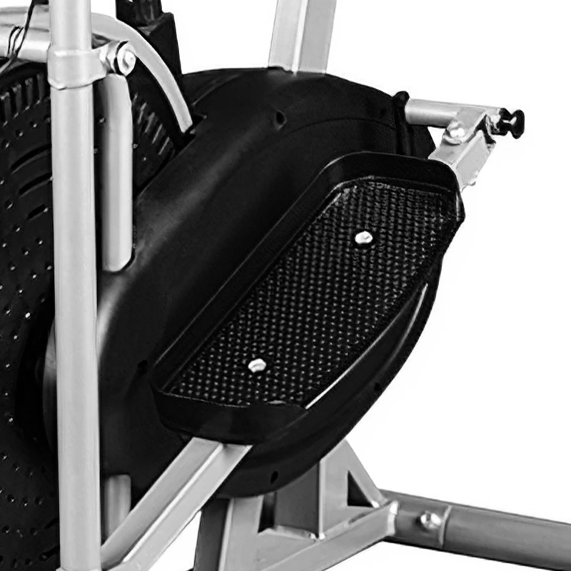 Home Use Orbitrack Stationary Bike Fan Air Seat Computer Dual Elliptical Trainer