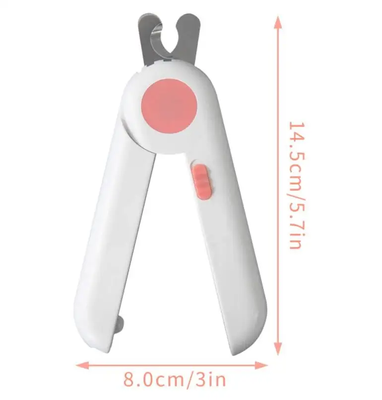 
Avoid Over-Cutting Led Dog Nail Clippers,Cat Nail Clipper, Pet Grooming Nail Tool 