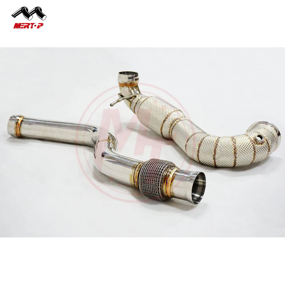  Выхлопная труба Mertop racing SS304 AMG A45 CLA45 GLA45 M133 2014 +