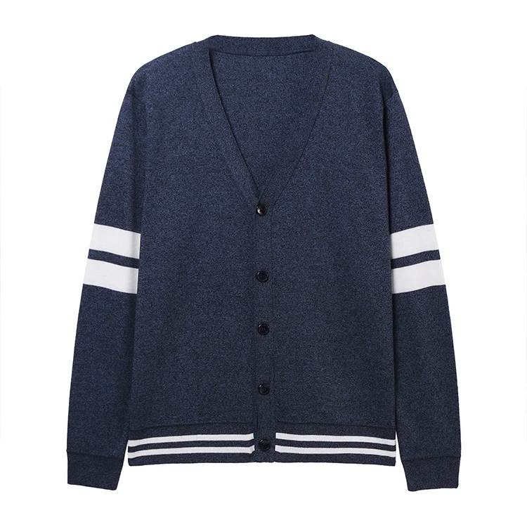 
Good Quality V-Neck Mens Clothing Cardigan Knitted Sweater Men For Men 