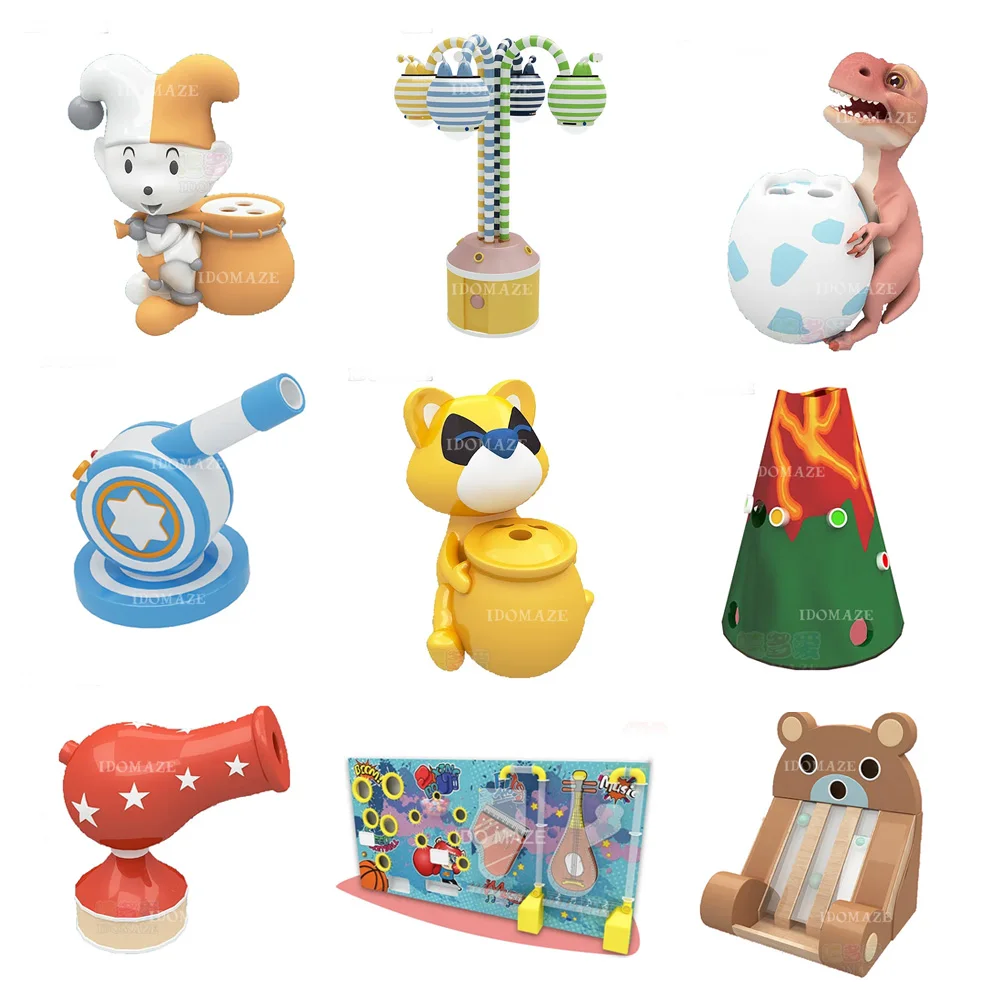 Toddler Playground Equipment 3D Commercial Indoor Playground Equipment Electric Ball Game