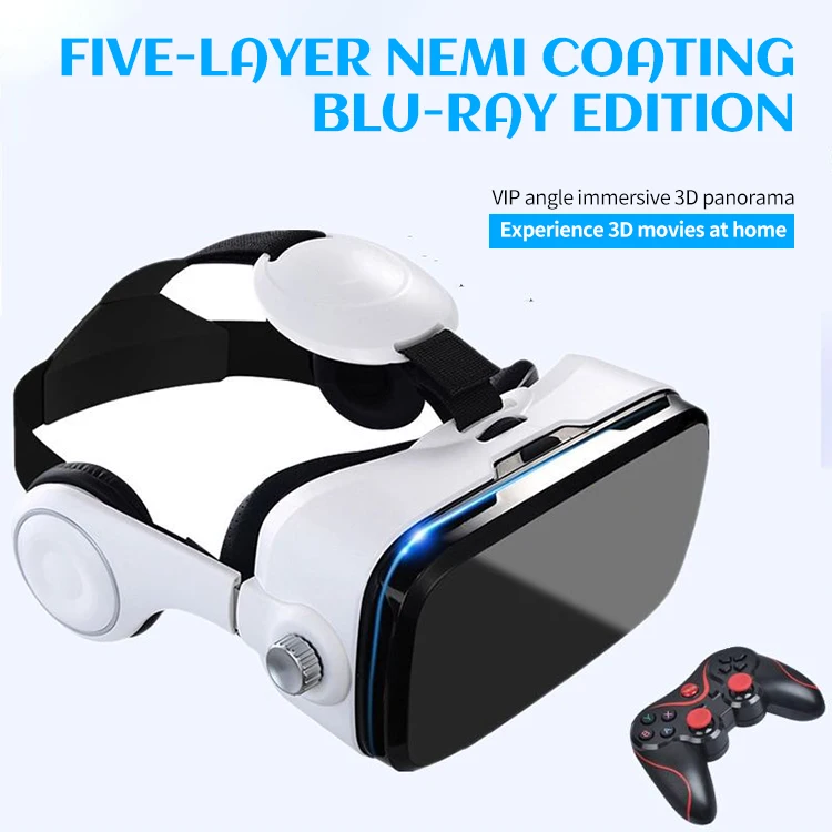 Пользовательский логотип VR 3D Box Доступные мобильные наушники очки пользовательские vr