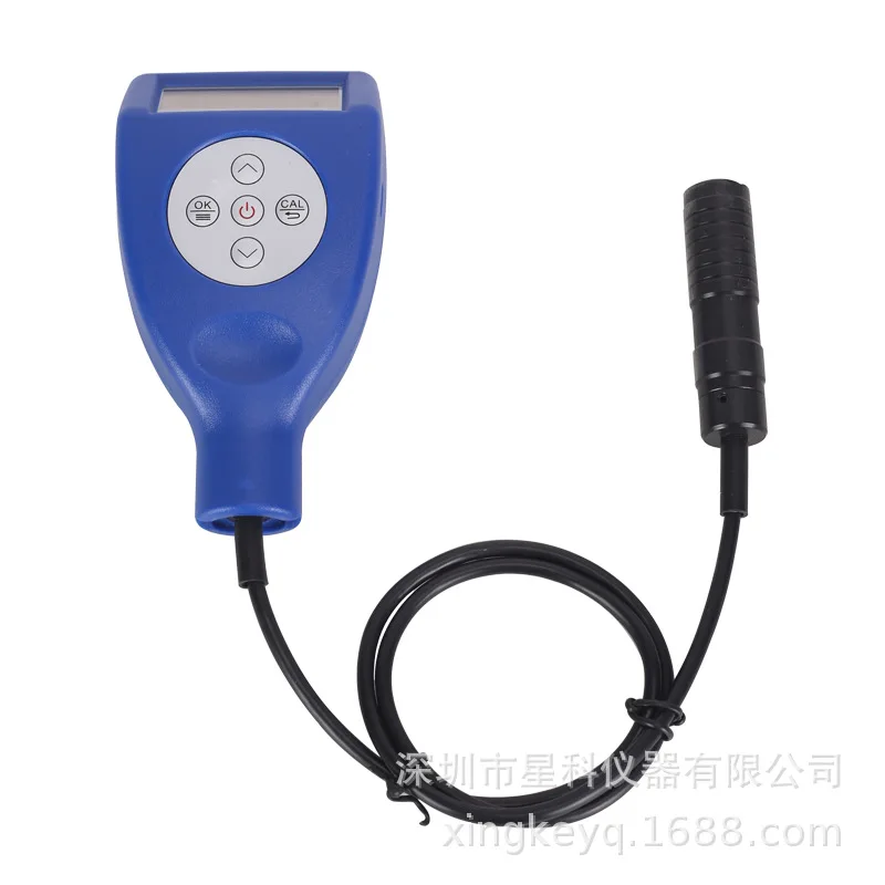 high quality blue gauges meter tester coating check 0-1500um digital Auto car paint thickness gauge