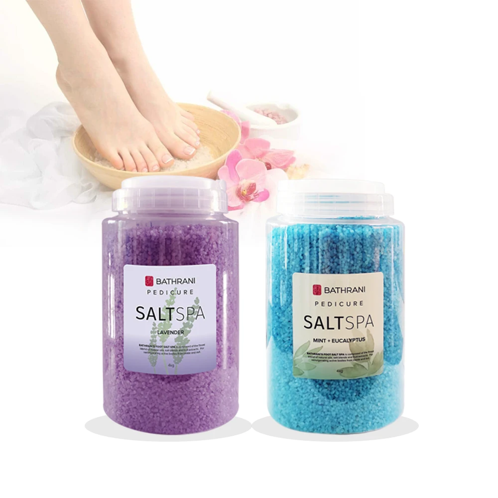 Therapy Bath Salt Pedicure with Lavender Essential Oil Soaking Salts