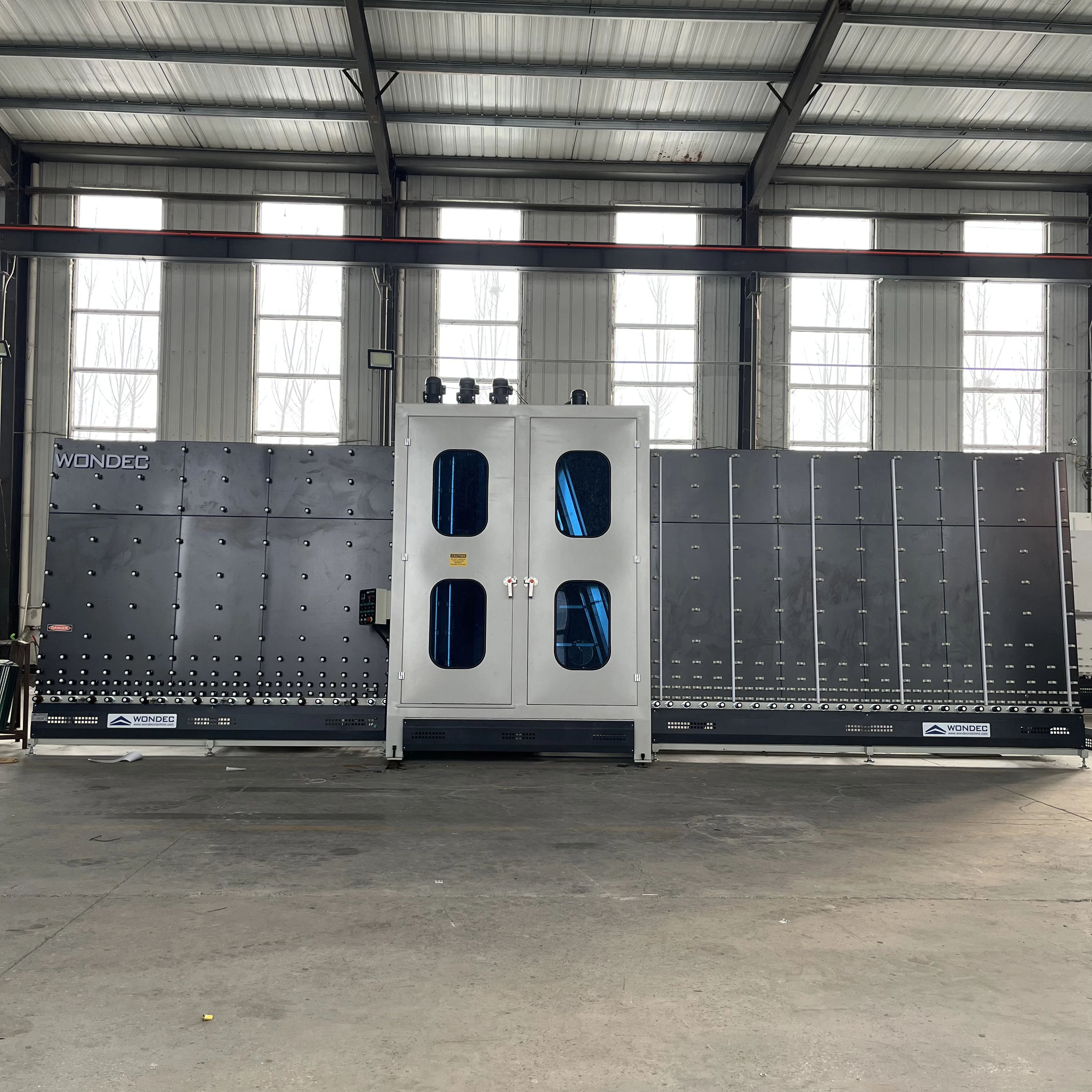 Insulating Glass Processing Vertical Glass Washing Machine Manufactures Glass Cleaning Drying Machinery