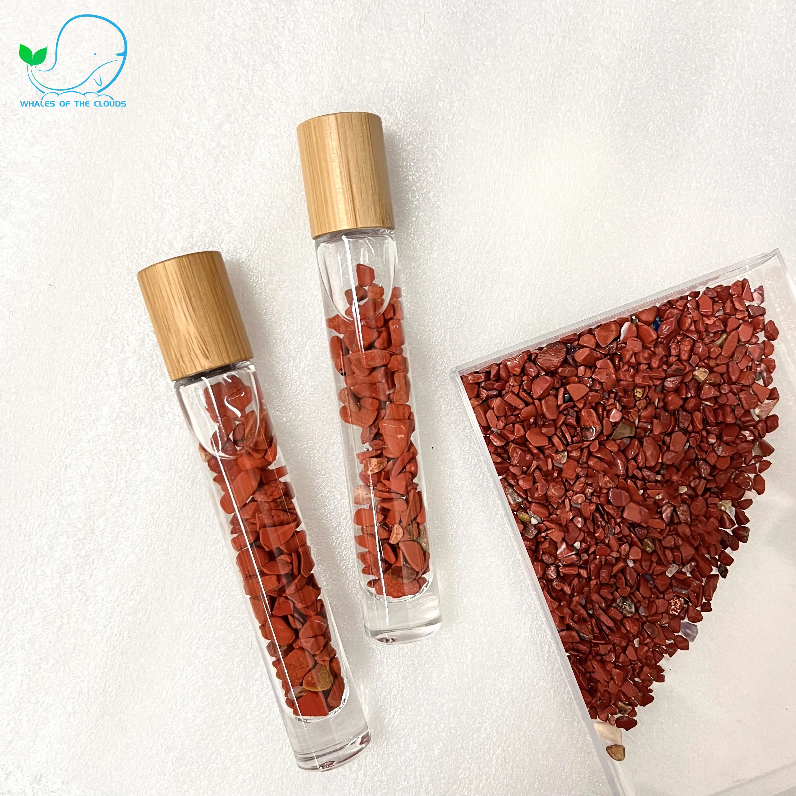 10 ml Portable Skincare Small Order Glass Roller Bottle Transparent  Essential Oil Perfume Glass Roll on Bottle