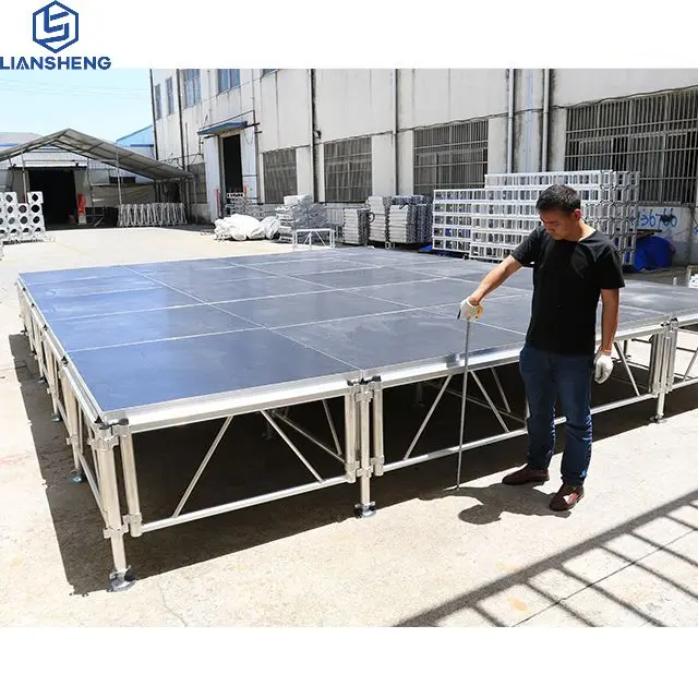 High Quality New Design Outdoor Aluminum Event Stage Staging Concert Church Runway Stage Platform