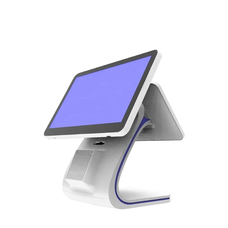 Adroid RK3288 RK3399 15,6 сенсорный экран кассовый POS терминал POS система двойной сенсорный экран POS Android АЗС POS системы