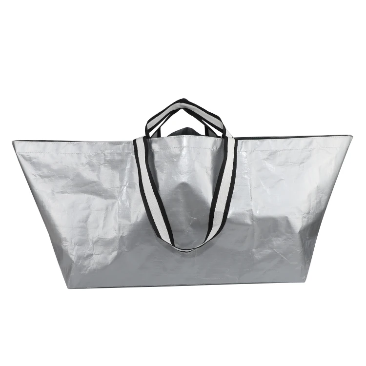 Heavy duty large pp woven multi color accept custom your logo print storage moving bags